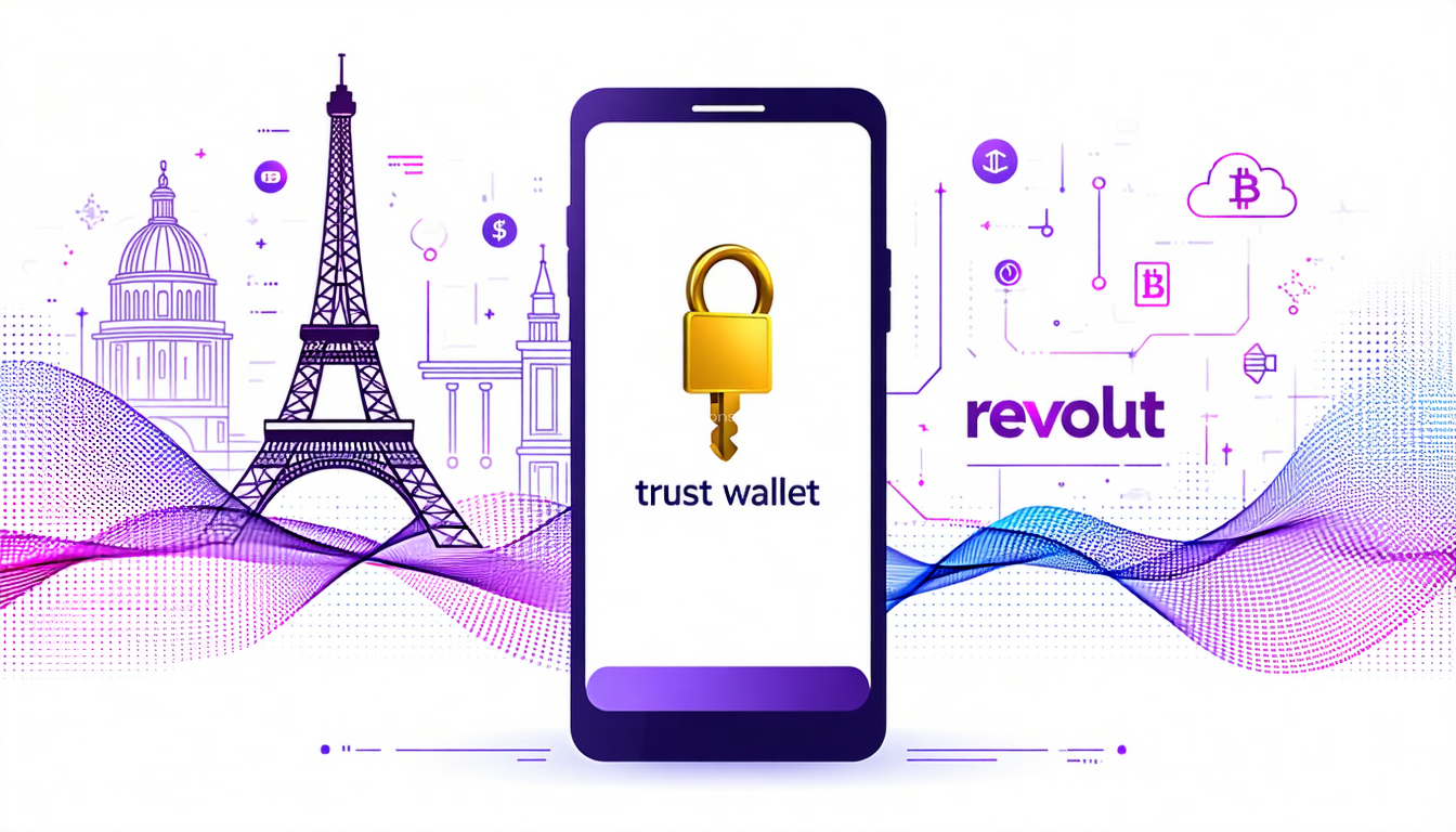 Trust Wallet интегрирует Revolut для покупки криптовалют в Европе