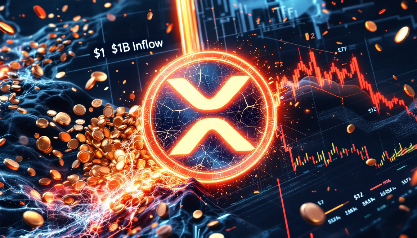 Несмотря на $1 млрд притока в ETF, XRP падает ниже $2: Куда движется цена?