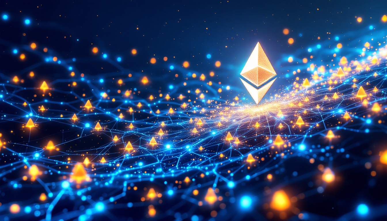 Тихий рекорд Ethereum: 8.7 млн контрактов за квартал
