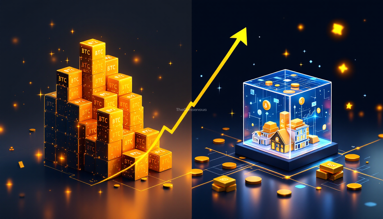 Декабрь в графиках: Strategy скупила 22 000 BTC, а капитализация RWAs превысила $19 млрд