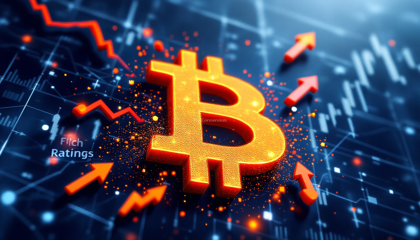 Fitch Ratings предупреждает: ценные бумаги под залог биткоина несут высокий рыночный риск