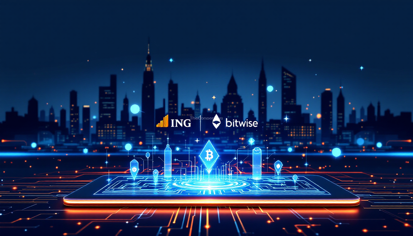 ING Germany расширяет доступ к криптовалютам: новые ETP и ETN для розничных клиентов