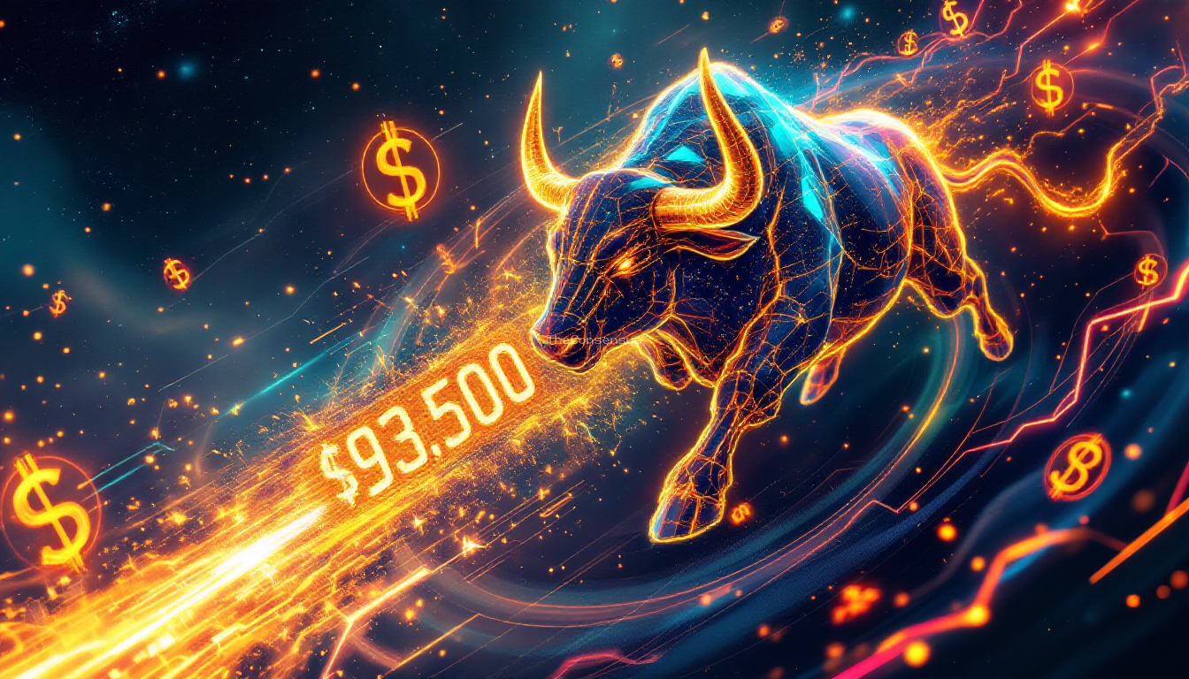 Биткоин нацелился на $93 500: как короткие позиции стали магнитом для быков